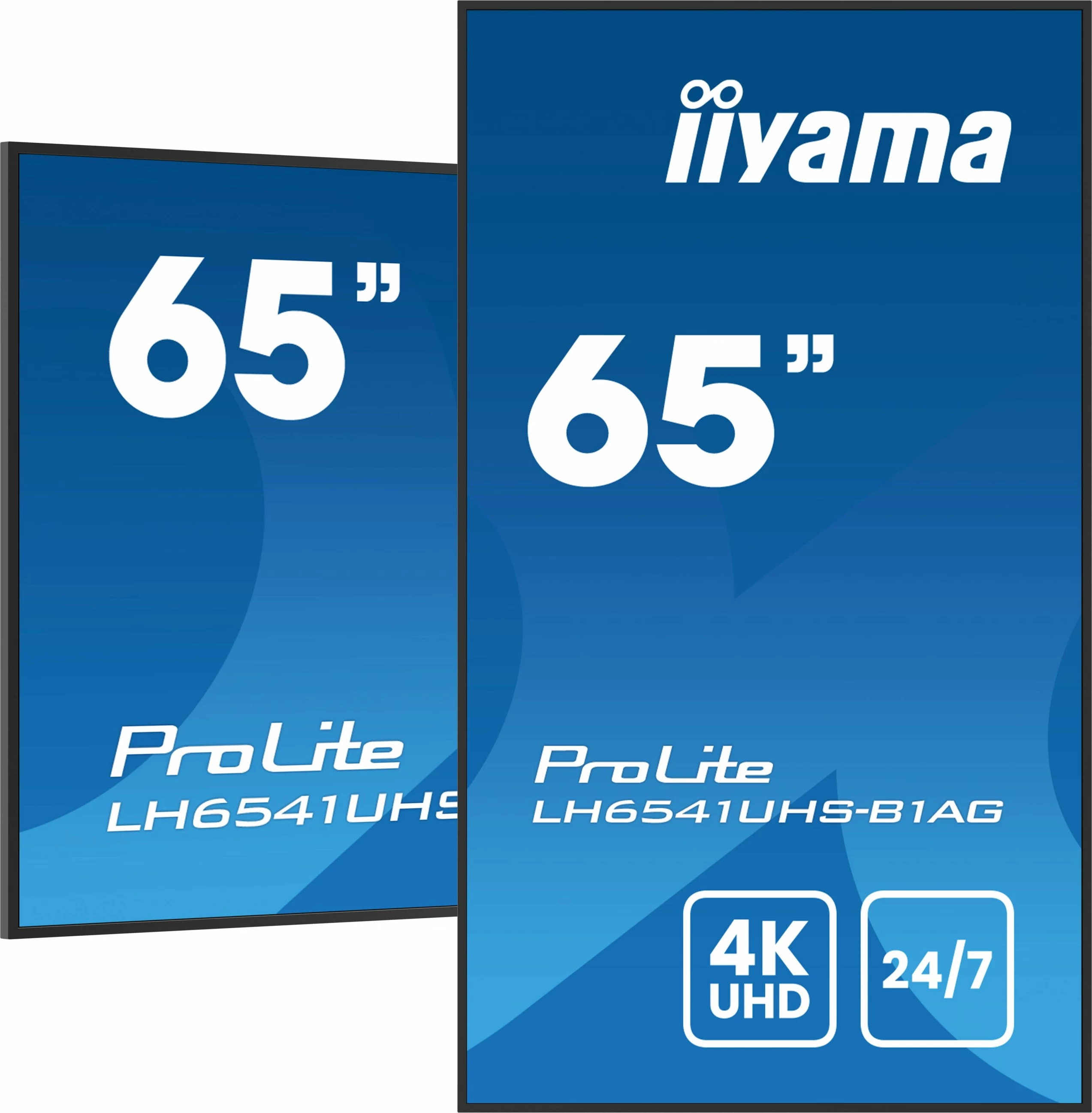 Ekran i madh profesional iiyama LH6541UHS-B1AG, 65 inch, 4K UHD, 24/7, LCD