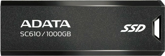 SSD i jashtëm Adata SC610, 1000GB, USB 3.2 Gen2, i zi