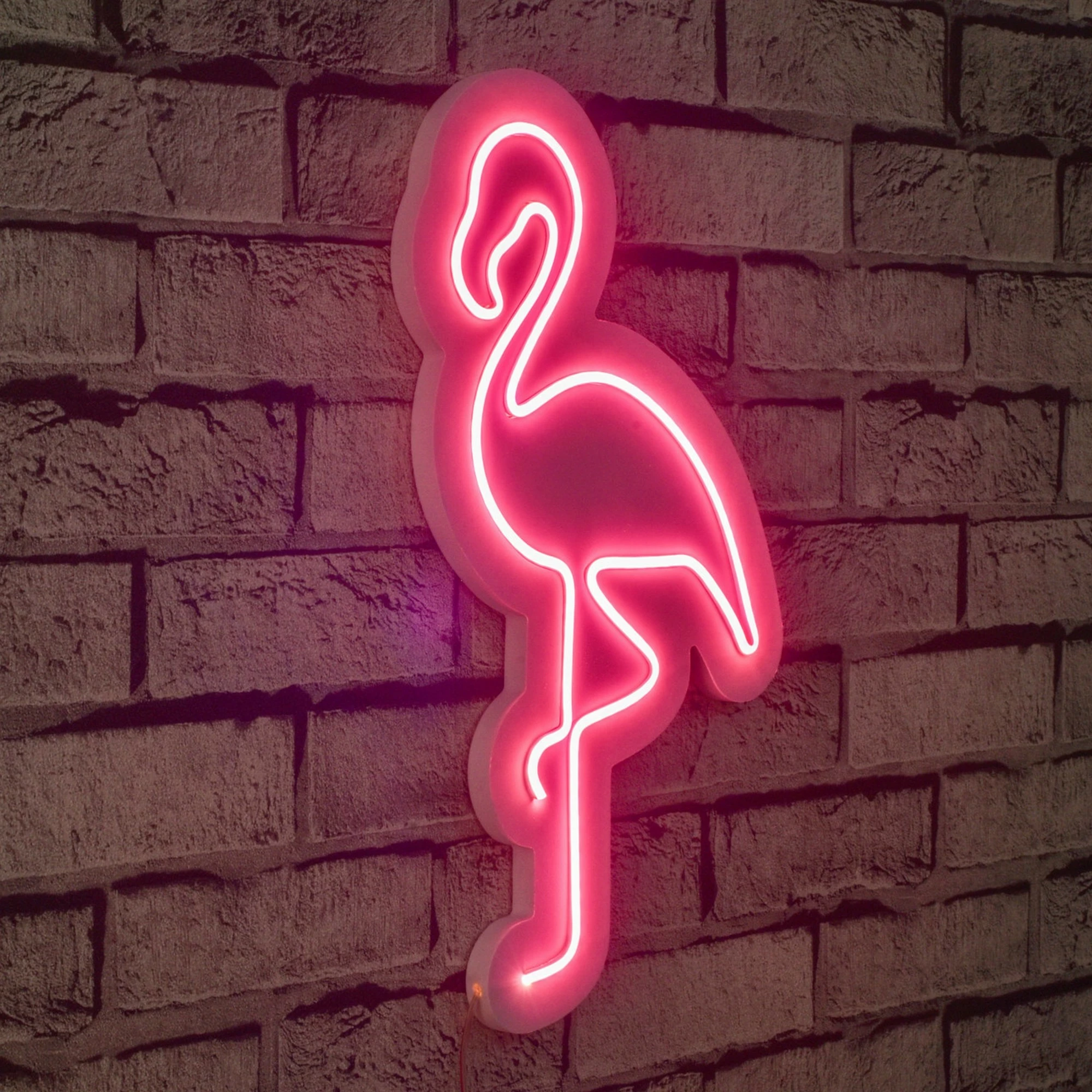 Dritë dekorative LED, flamingo rozë, Wallity