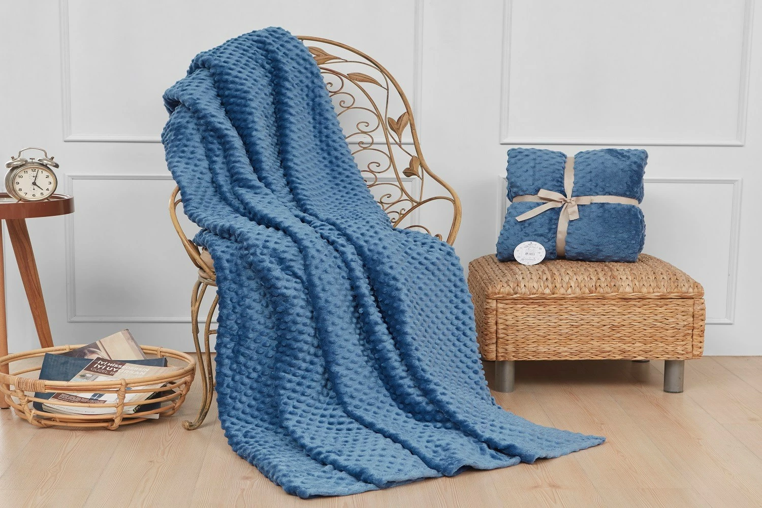 Batanije dopio, ngjyrë indigo, L'essentiel Ipeksoft