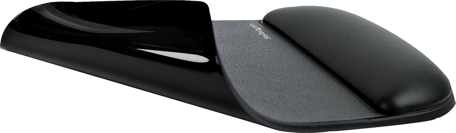 Mauspad StarTech B-ERGO-MOUSE-PAD, me xhel për kyç, bazë kundër rrëshqitjes, 180x170mm, i zi