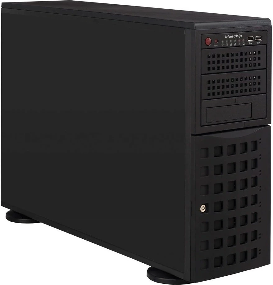 Server bluechip SERVERline T40328s, AMD EPYC 9124, 32GB RAM, 2x480GB SSD, Proxmox VE, zi