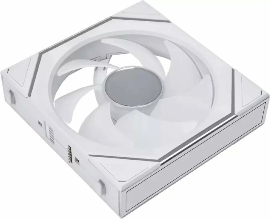 Ventilator PC Lian Li UNI FAN SL-INF120 ARGB Wireless 120mm PWM (12SLIN1W3W), set 3 copë, i bardhë