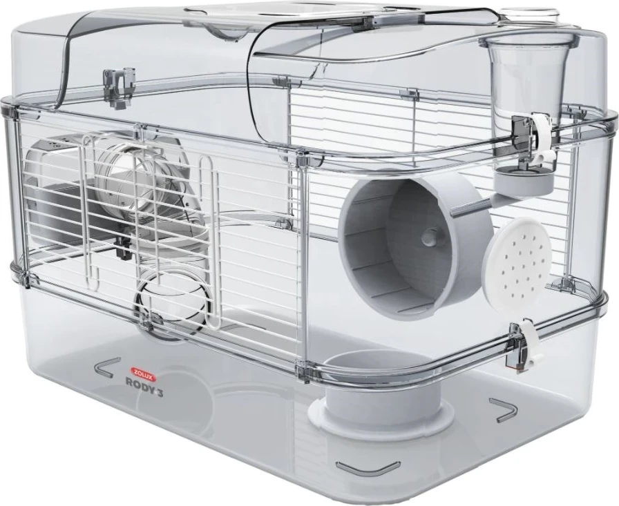 Kafaz për brejtës Zolux RODY3 SOLO, i bardhë