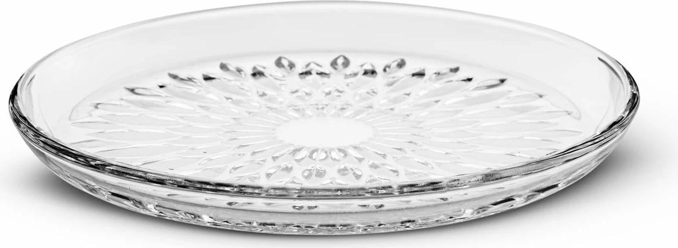 Set pjatash për ëmbëlsira prej qelqi (6 copë), Hermia Concept, DT1071GCL