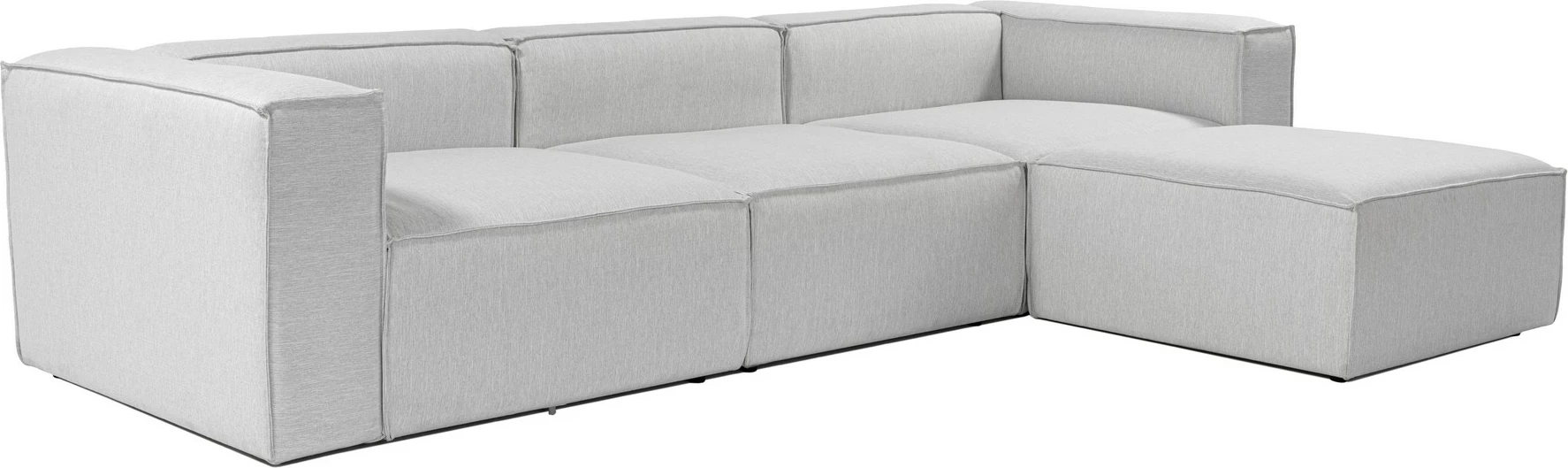 Këndsofa Atelier del Sofa, ngjyrë gri, Fora