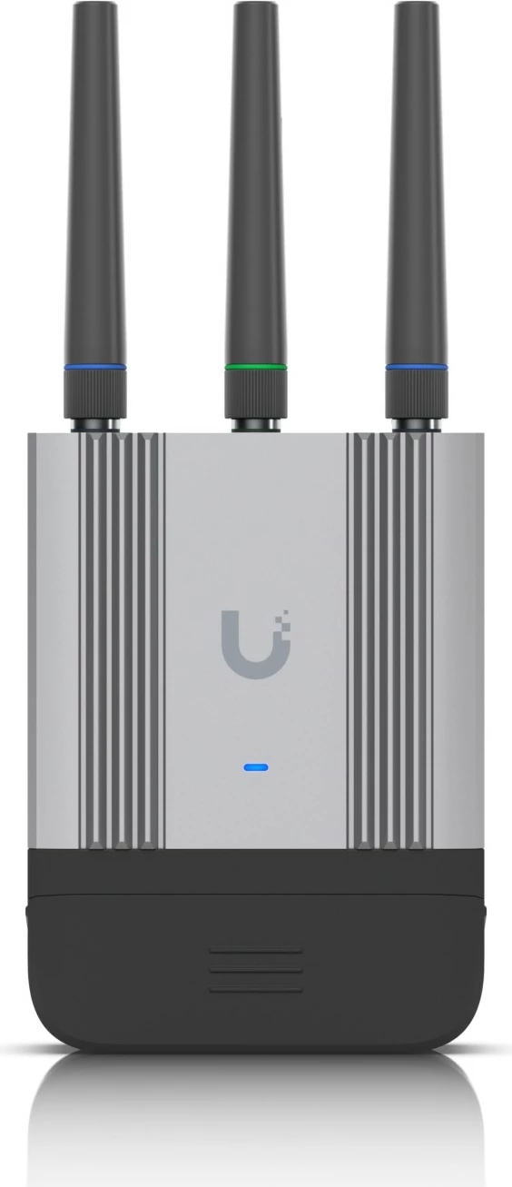 Router Ubiquiti UniFi Mobiler Router Industrial Cat 4 WiFi GPS PoE UMR-Industrial, Ngjyrë e zezë dhe gri