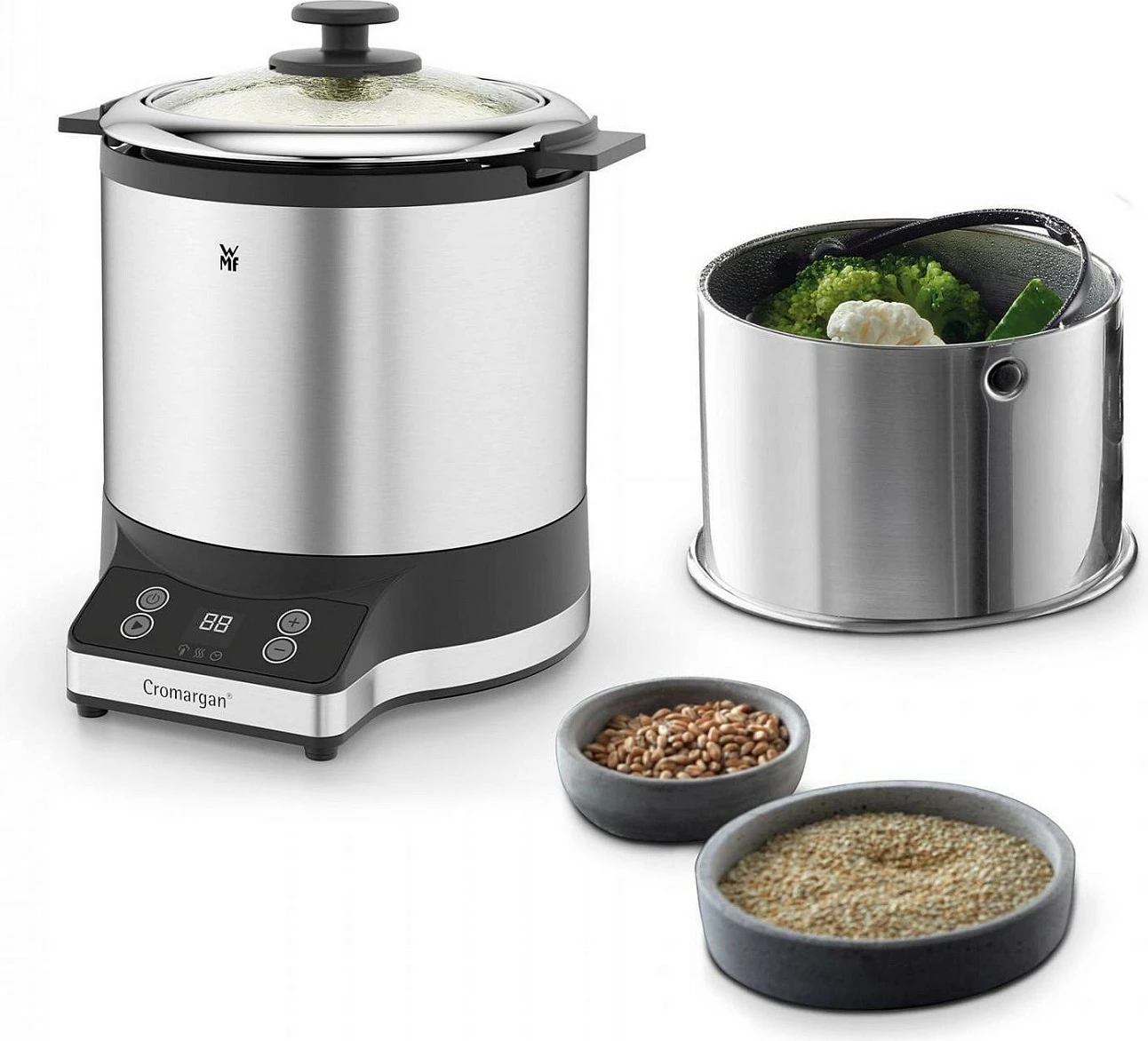 Zierës orizi WMF KÜCHENminis 0415260011 me Lunch-to-go-Box, inox