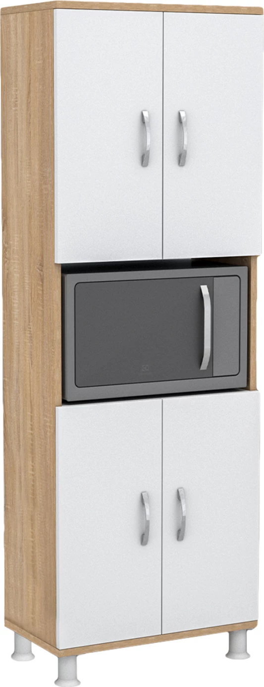 Mobilje kuzhine kabinet RAD FH18196.03 melaminë ngjyrë sonama-bardhë 56x32x165H cm