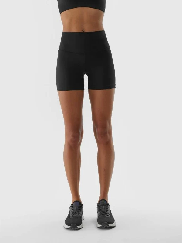 Hellonka të shkurtra trajnimi 4f për femra, të zeza