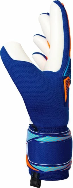 Doreza portieri Reusch Attrakt Freegel Advance për fëmijë, blu-portokalli [Madhësia: 9]