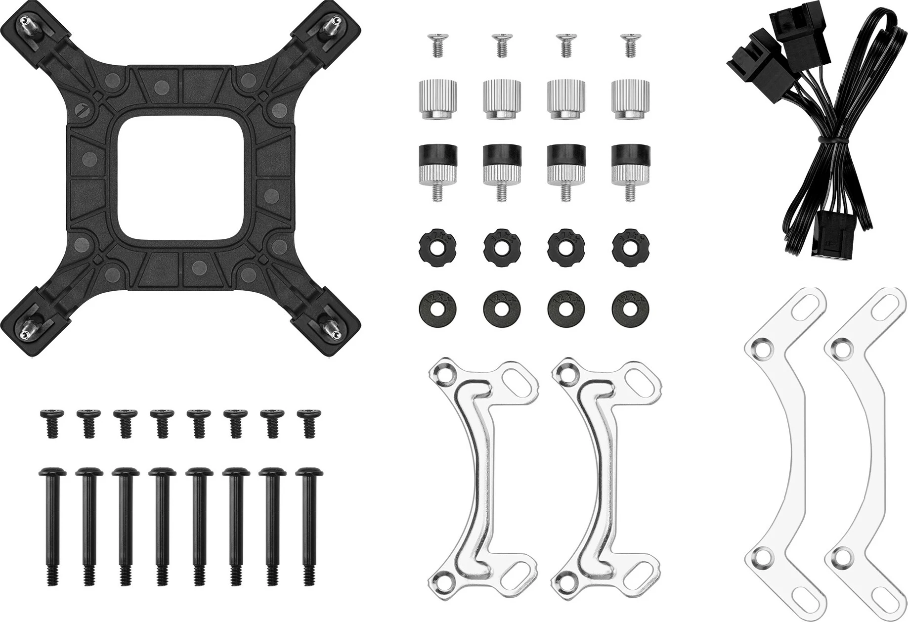 Kasë ftohëse uji Deepcool LE240 V2, 2x120mm, RGB, e zezë