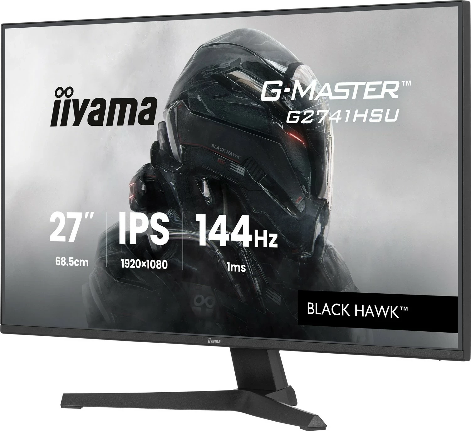 Monitor iiyama G-Master G2741HSU-B1 Black Hawk 27" IPS 144Hz Full HD i zi