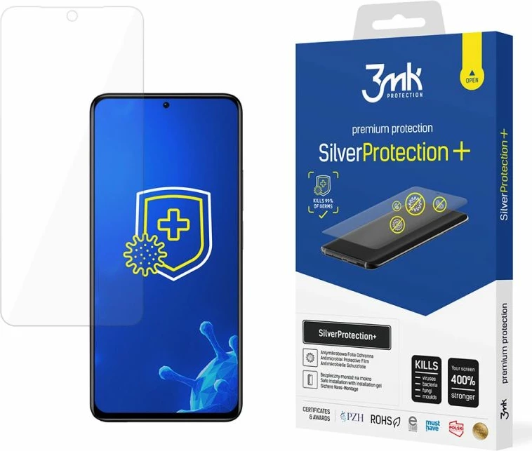 Folie mbrojtëse antibakteriale 3mk SilverProtection+ për Xiaomi Redmi Note 11S / 11 4G