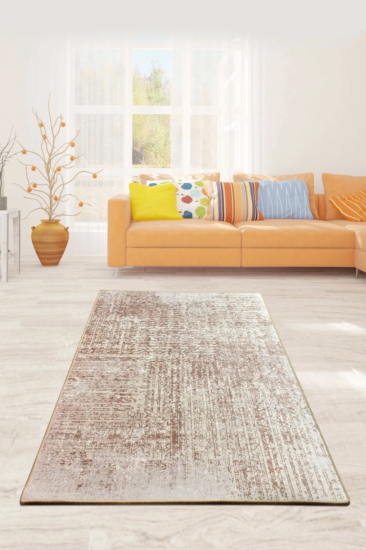 Qilim Conceptum Hypnose, 160x230cm, ngjyrë bezhë, Estate
