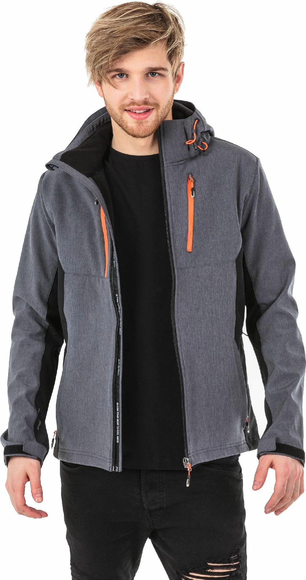 Xhaketë softshell Outhorn, madhësi 2XL, Hydropile Soft 5000, gri