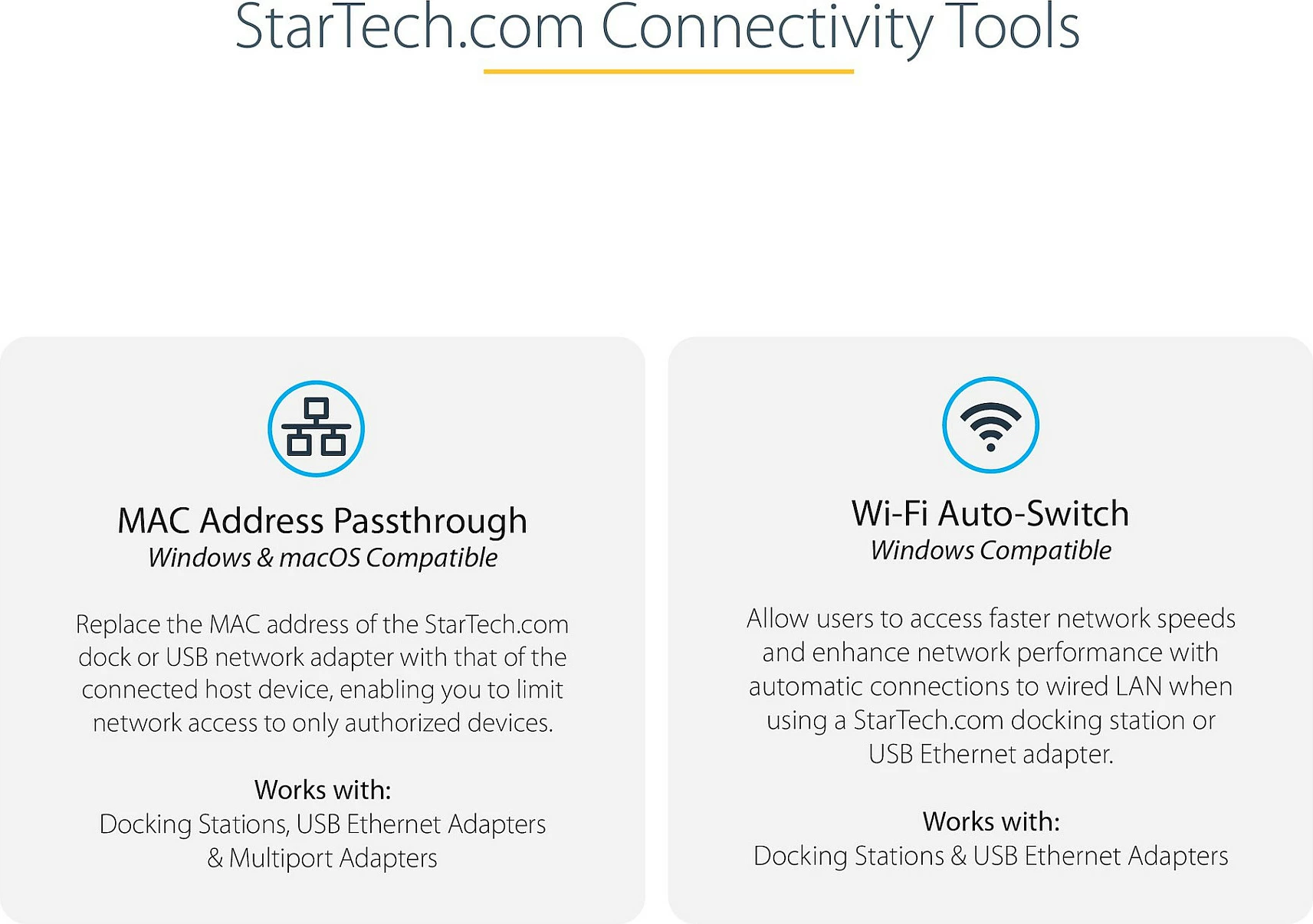 Adapter rrjeti USB-C StarTech, Gigabit RJ-45, me port USB-A, USB 3.1 Gen 1, i zi