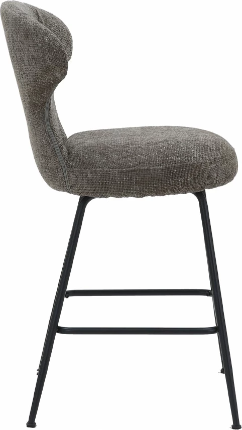 Karrige për bar Fungo, gri, 51x55x97