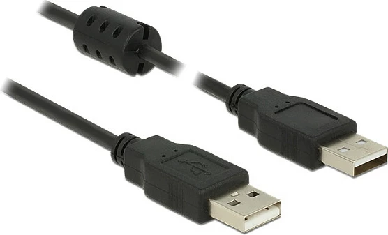 Kabllo USB DeLOCK 84892, USB-A në USB-A, 3 m, USB 2.0, 480 Mbps, e zezë