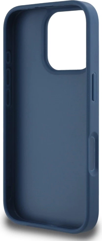Mbështjellës Guess Grained Roses Big 4G logo për iPhone 16 Pro Max, Kaltër