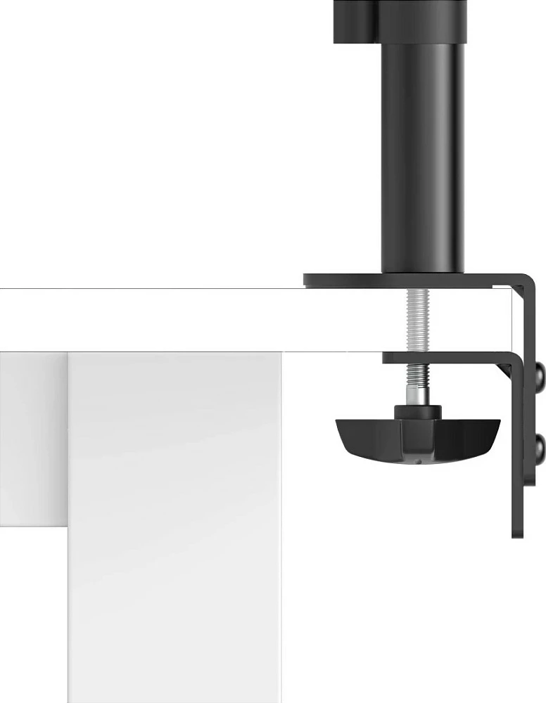 Mbajtëse monitori Hama për 3 monitorë, 13-27", VESA 75x75/100x100, clamp, e zezë