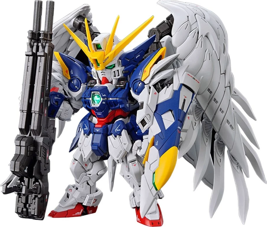 Model ndërtimi Bandai MGSD Wing Gundam Zero EW, koleksion, shumëngjyrësh