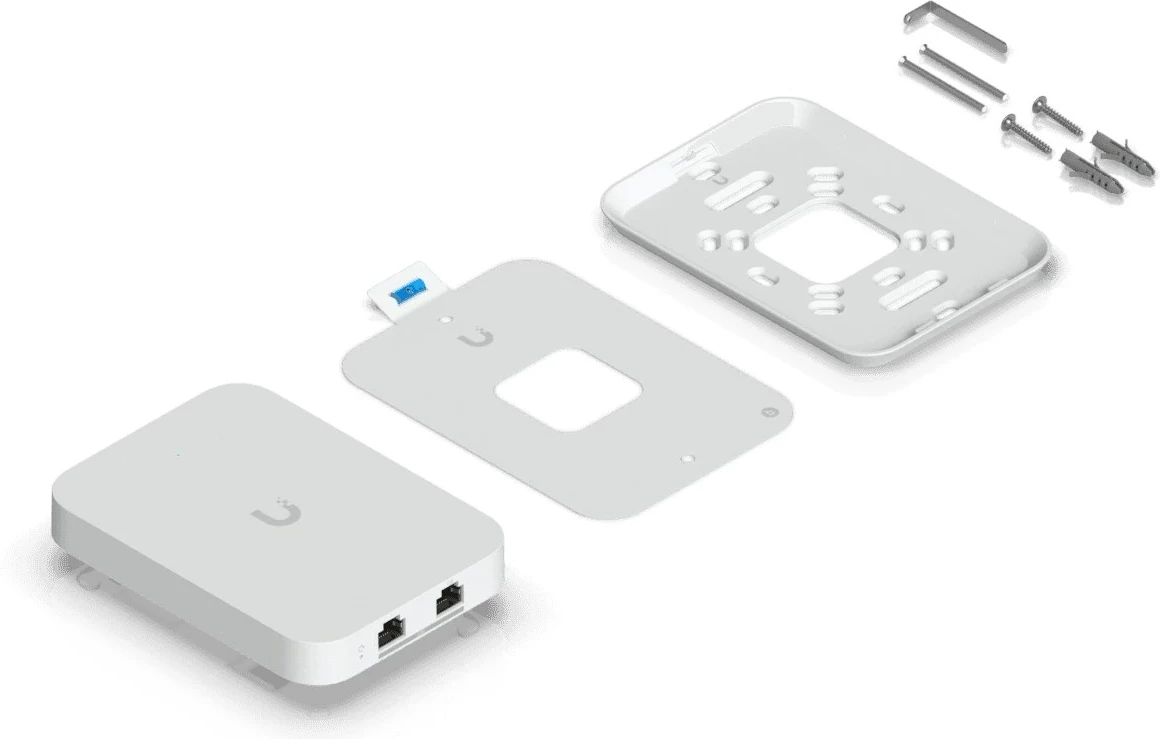 Access Point Ubiquiti U7 In-Wall, 4300 Mbit/s, PoE, Bardhë