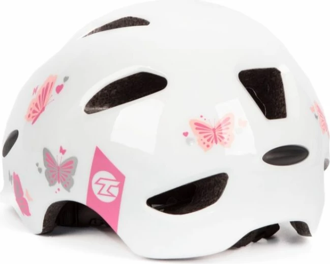 Helmetë për fëmijë Tempish, e bardhë
