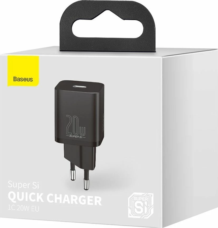 Karikues Baseus CCSUP-B01 20W 1x USB-C 3A, i zi