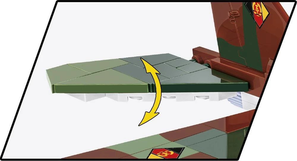 Set blloqe Cobi Klocki MiG-29 Armed Forces, 545 pjesë, Kamuflazh