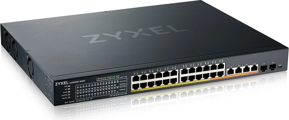 Switch Zyxel XMG1930-30HP, Managed L3, 2.5G Ethernet, PoE, 1U, i zi