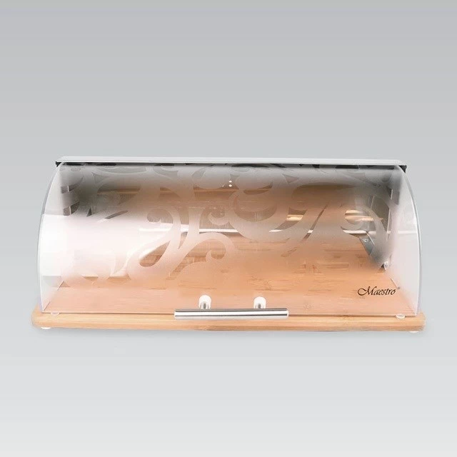 Kuti buke Maestro MR-1670S, çelik inox, argjend