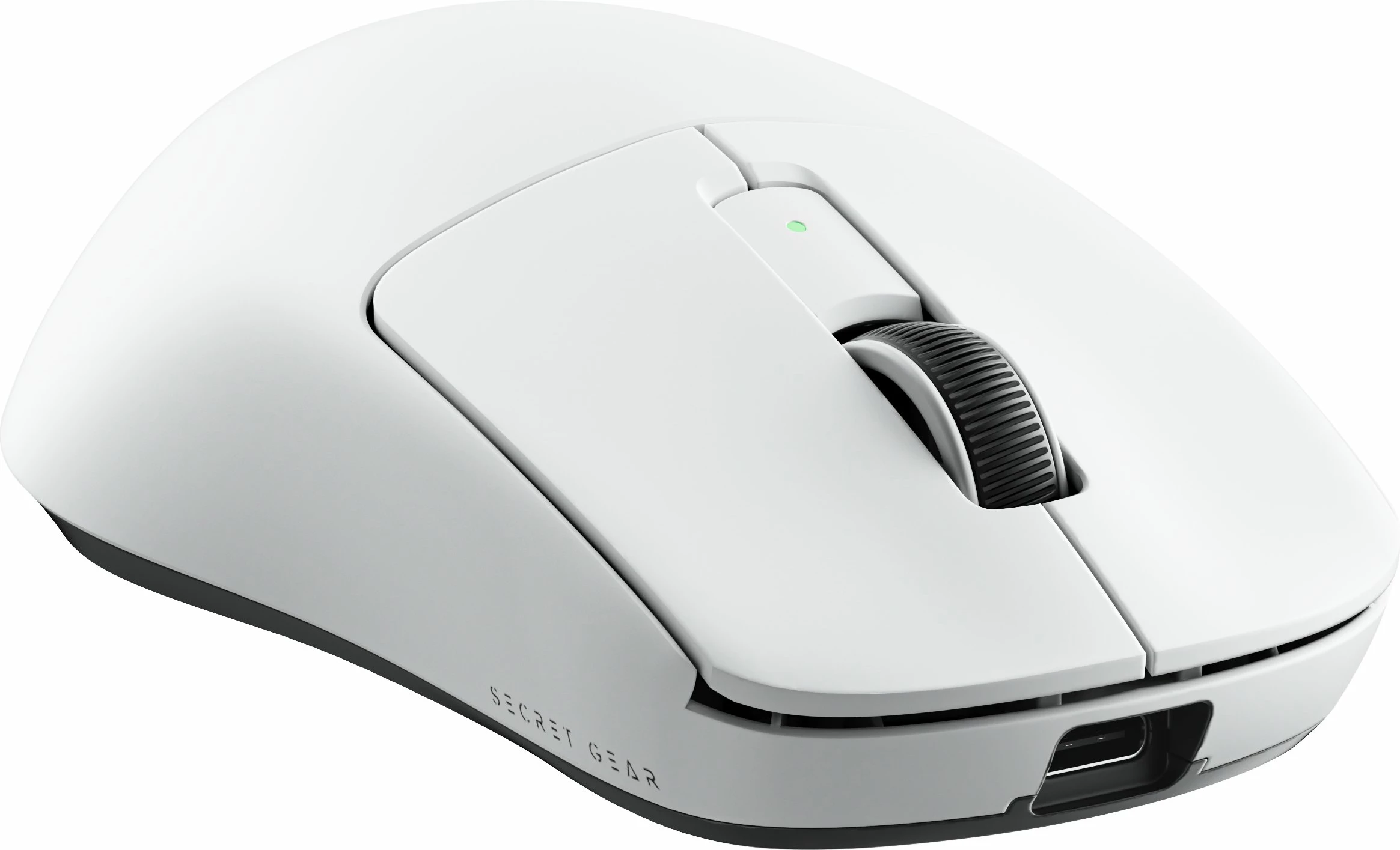 Maus Secret Gear ZX2 GEAR-Z-ZX2-WH 30.000 DPI 8.000 Hz tri-mode 49 g, e bardhë, set