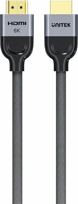 Kabllo HDMI Unitek 8K LUX C11093RGY01-10M 10m HDMI 2.1 48Gbps 8K@60Hz/4K@120Hz e zezë