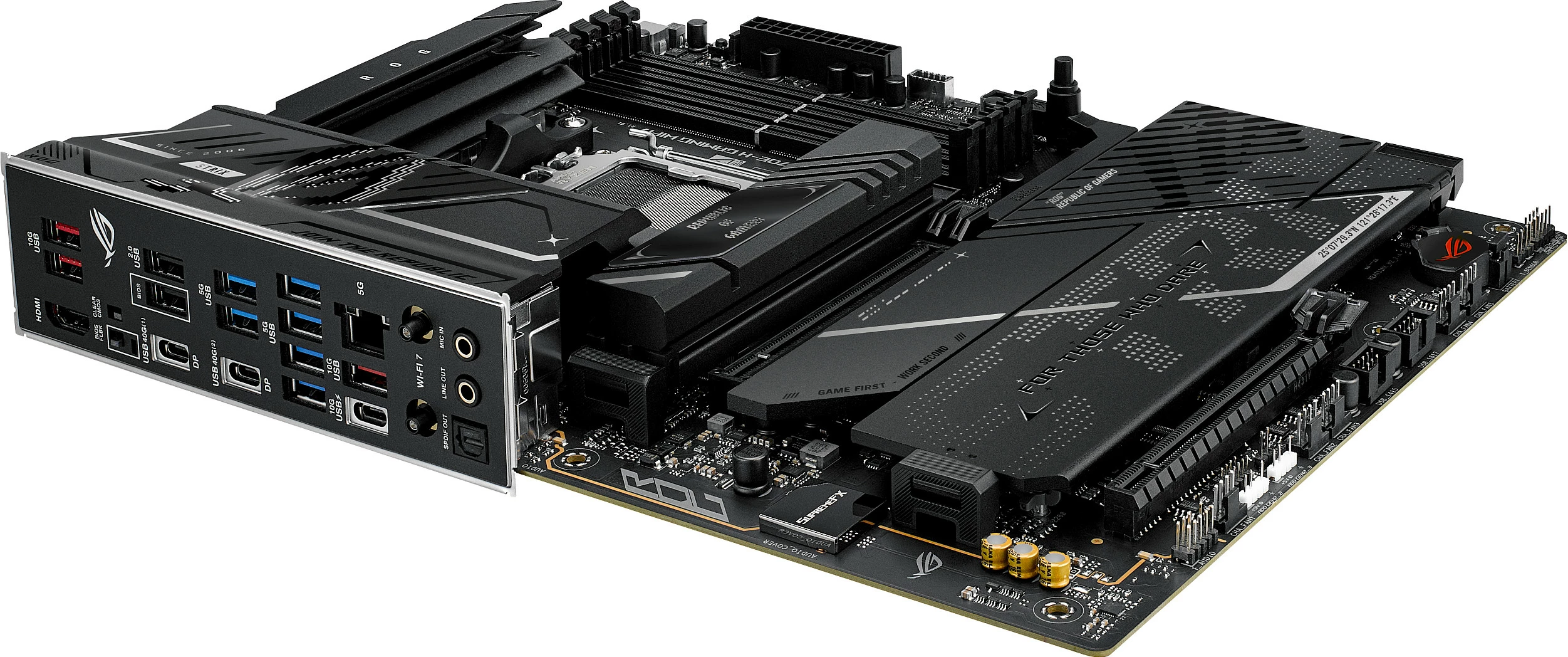 Pllakë amë ASUS ROG STRIX X870E-H GAMING WIFI7, Socket AM5, ATX, DDR5 deri 256GB, e zezë