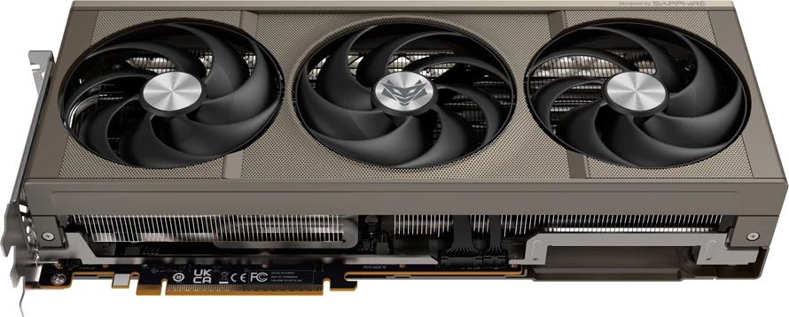 Kartë grafike SAPPHIRE NITRO+ AMD Radeon RX 9070 XT Gaming OC 16GB, Dual HDMI/Dual DP, Gri