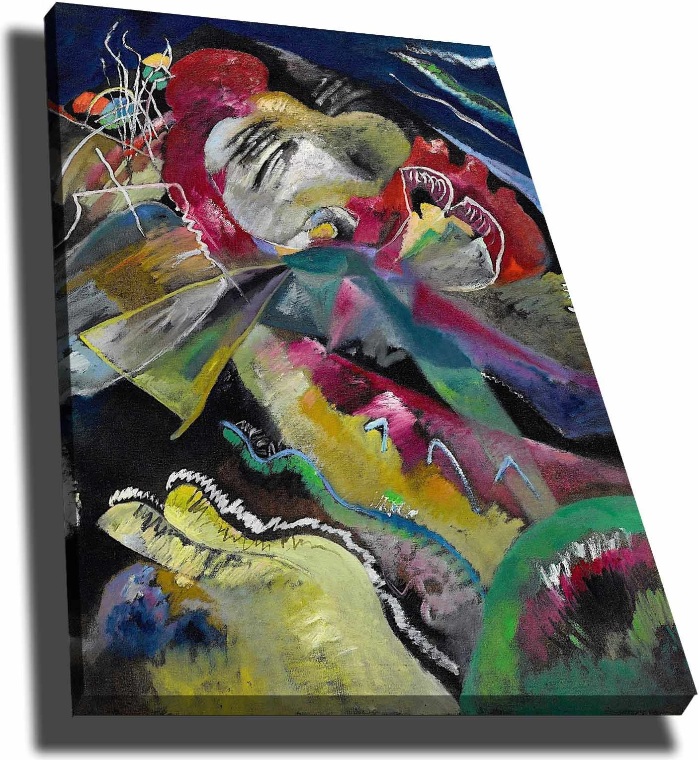 Pikturë dekorative në kanavacë Wallity, shumëngjyrëshe, 70100KANDINSKY019