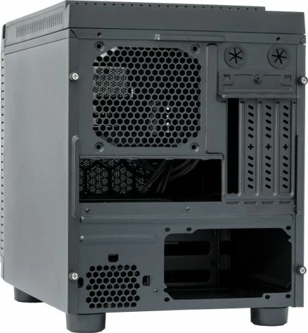 Kasë Chieftec CI-01B-OP Micro ATX Cube Tower, pa furnizues rryme, e zezë