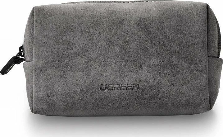 Çantë organizuese për aksesorë Ugreen LP285 190x120x80mm, PU+polester, me litar, gri