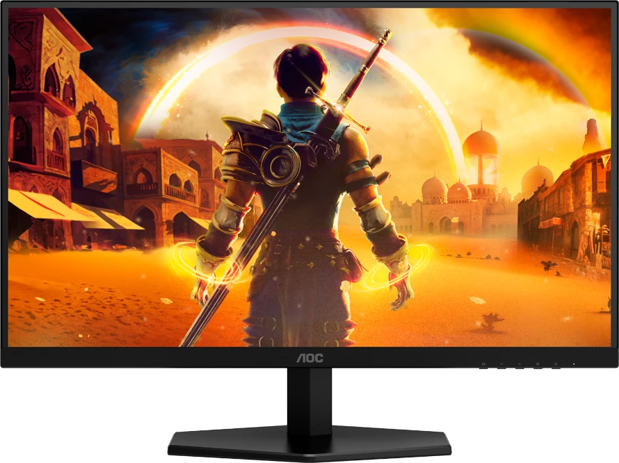 Monitor gaming AOC Q27G42XE 27" QHD 180Hz Fast IPS, HDR10, Adaptive Sync, 2xHDMI 2.0/DP 1.4, zi-kuq