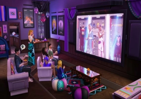 The Sims 4: Movie Hangout Stuff DLC EN/DE/FR/IT/CS/ES Global