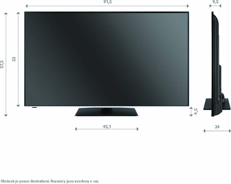 Televizor GOGEN GOGTVF40M850STWEB