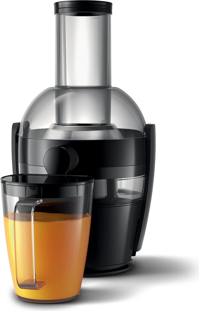 Shtrydhëse frutash Philips Viva Collection HR1856/70 800W, e zezë/argjendtë