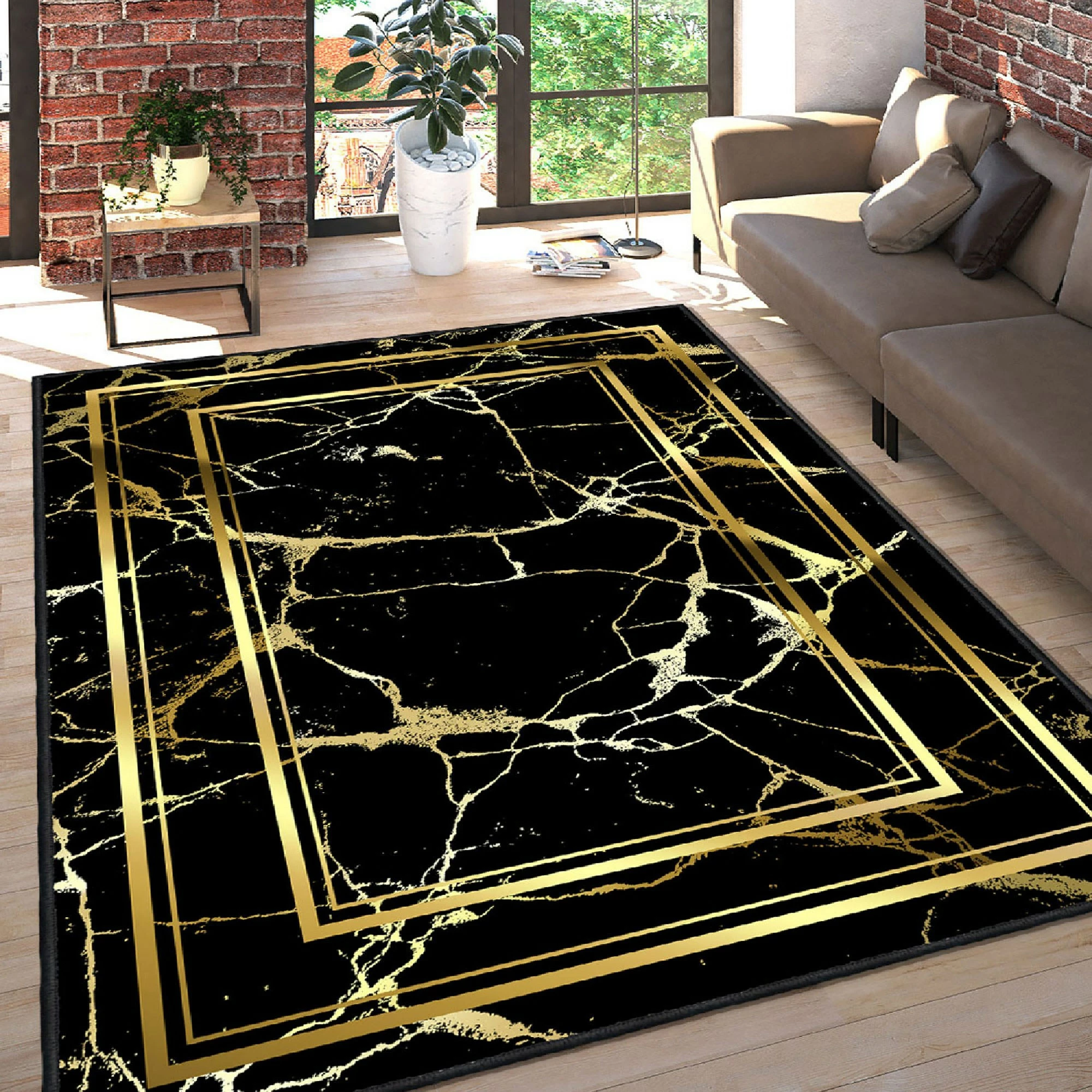 Qilim Velvet Fabric, shumëngjyrësh, 120x180cm, Conceptum Hypnose, Els2417