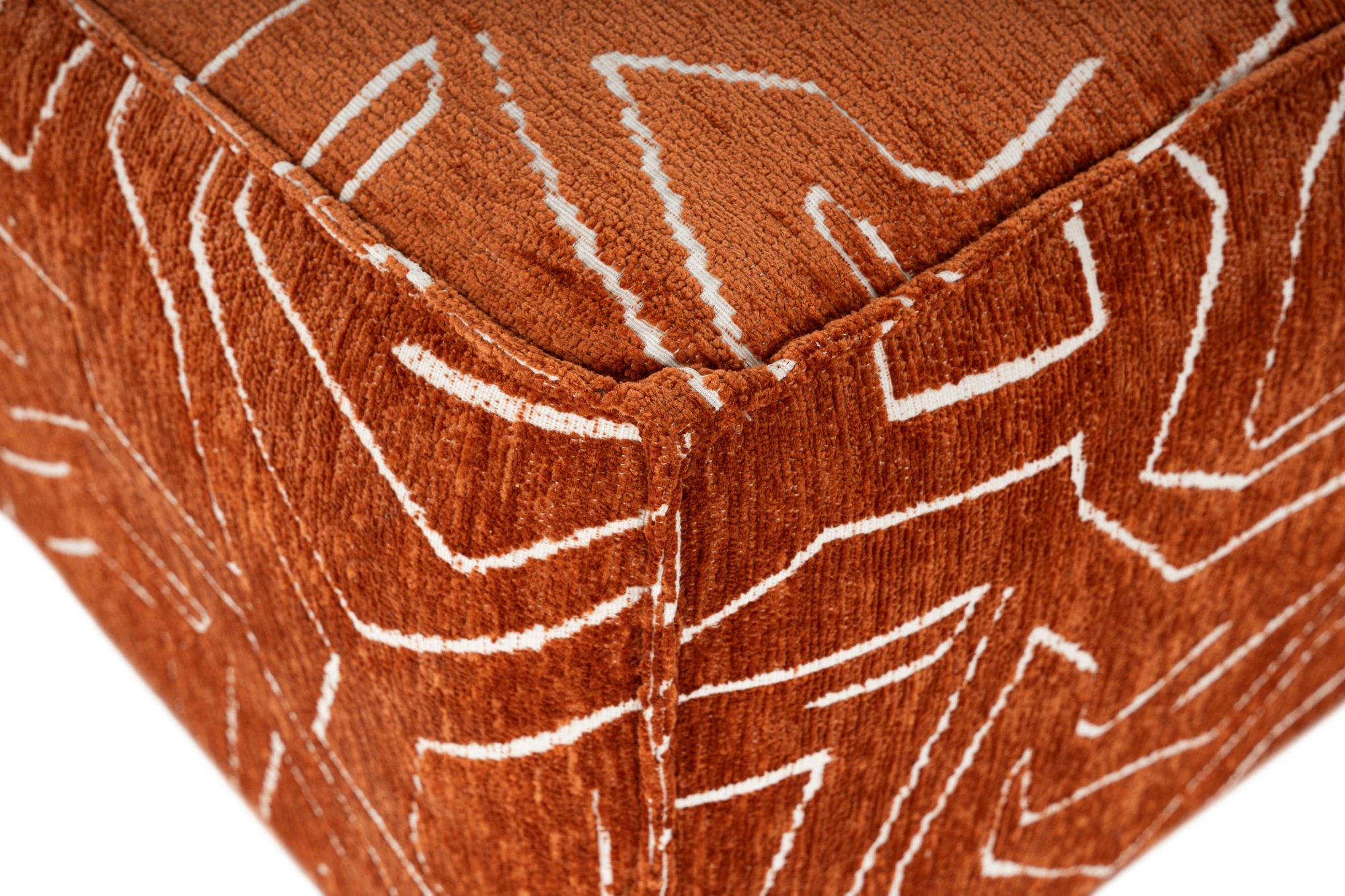 Puf Lora, portokalli, Atelier del Sofa