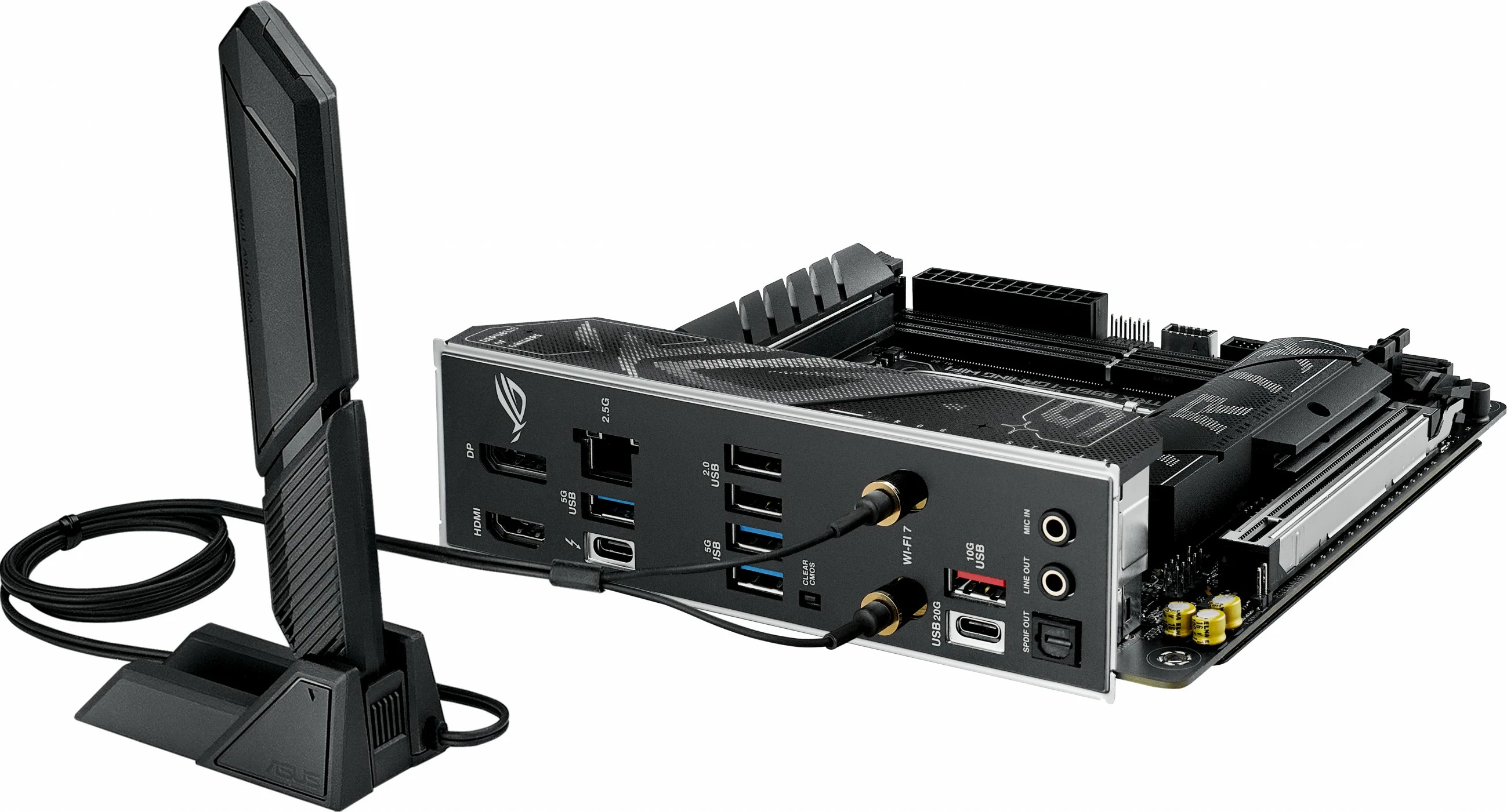 Pllakë amë ASUS ROG STRIX B860-I GAMING WIFI, LGA1851, mini ITX