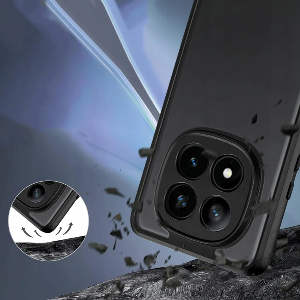 Mbështjellës Tech-Protect MagMat për Xiaomi Redmi Note 14 Pro 5G / Poco X7 5G, i zi, mat