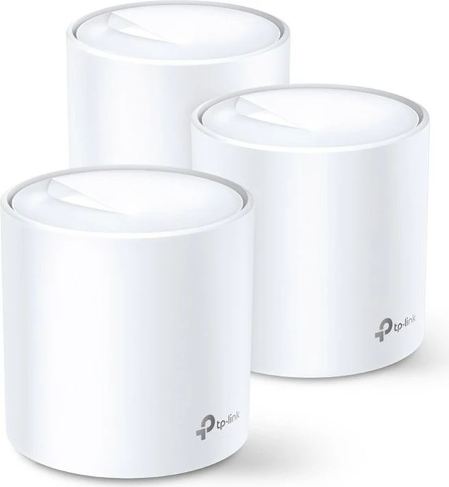 Sistem Wi-Fi Mesh TP-LINK Deco X20, AX1800, 3-pack, Bardhë