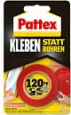 Shirit ngjitës dyanshëm Pattex Kleben statt Bohren, rezistent UV/ujë, i kuq