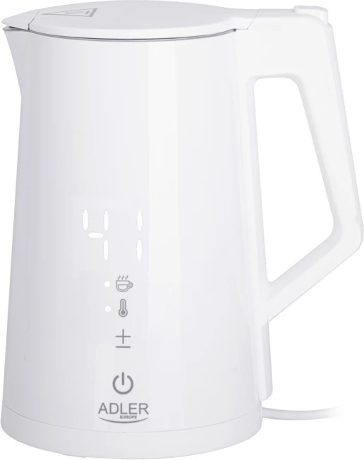 Vluese uji ADLER AD1345W. 1.7L, 2200W, e bardhë